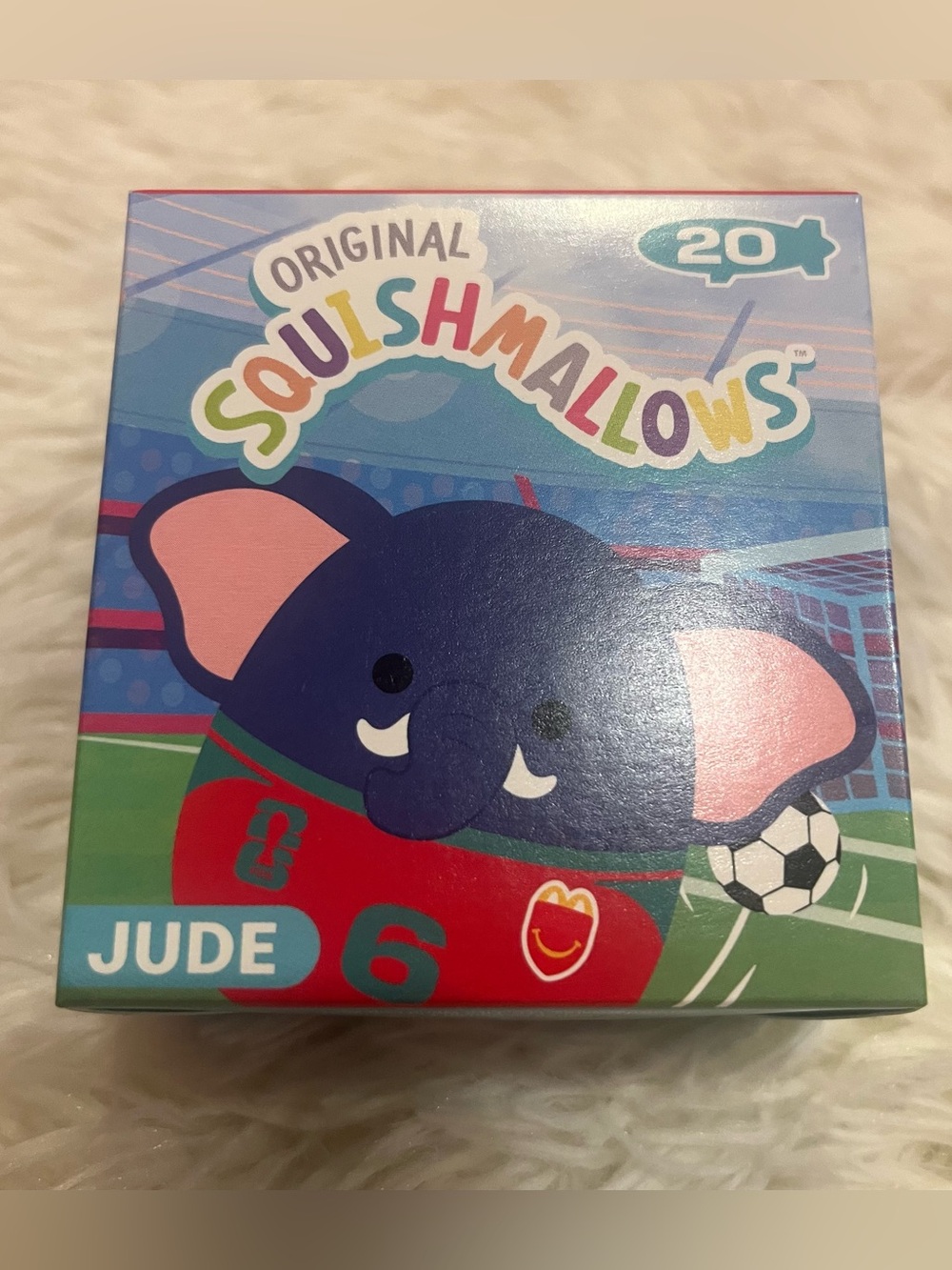 2026 McDonald's FIFA Squishmallows- #20 Jude (unopened)